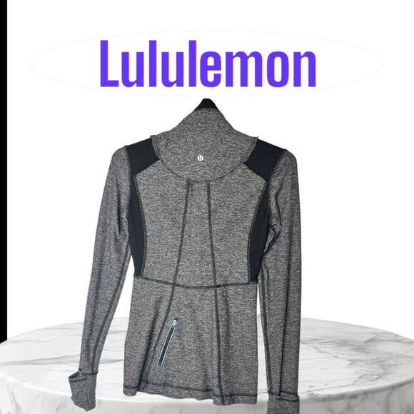 Lululemon Run Your Heart Out 1/2 Zip Pullover Jacket Size 4 - Picture 2 of 8